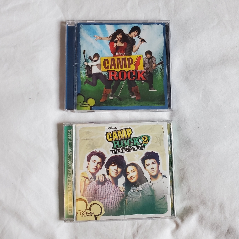 Camp Rock/ Camp Rock 2 The Final Jam CDs Disney Demi Lovato Jonas Brothers
